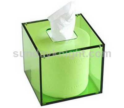 Green tissue box SKAB-012