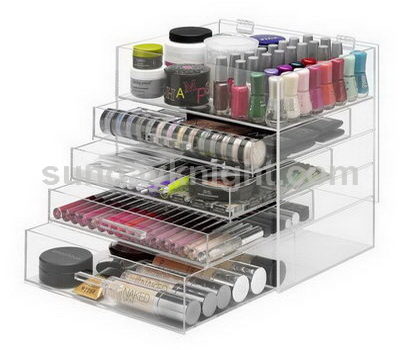 Acrylic makeup drawers