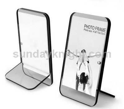 Colored edge acrylic photo frame SKPF-007