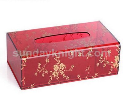 Red tissue box SKAB-030