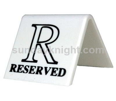 Reserved table signs SKAS-013