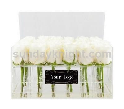 Acrylic rose box supplier