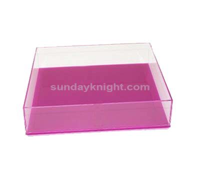 Perspex containers