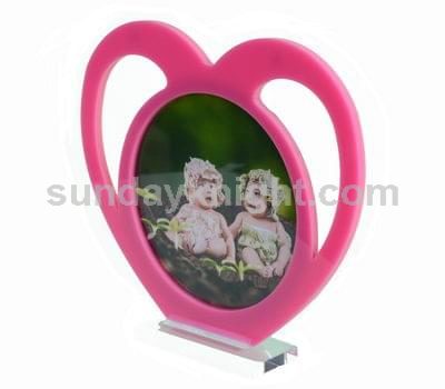 Heart shaped photo frame