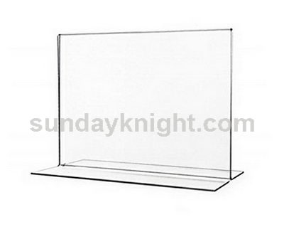 Acrylic tabletop sign holders
