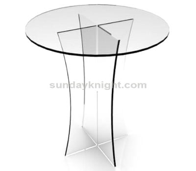 Round acrylic table