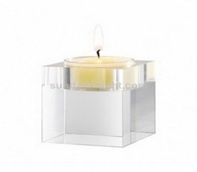 Acrylic candle stand