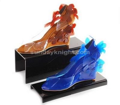 Acrylic shoe display stand