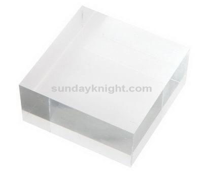 Clear acrylic blocks for stamping