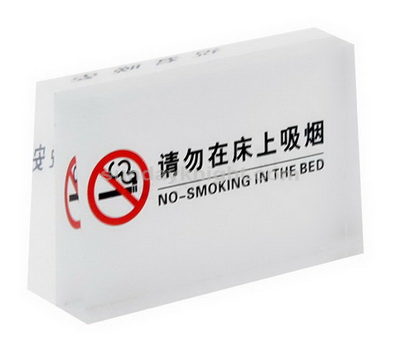 Custom no smoking signs