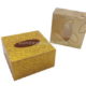 SKAB-064-2 Gold acrylic tissue box