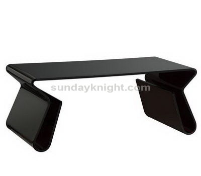 Black acrylic coffee table