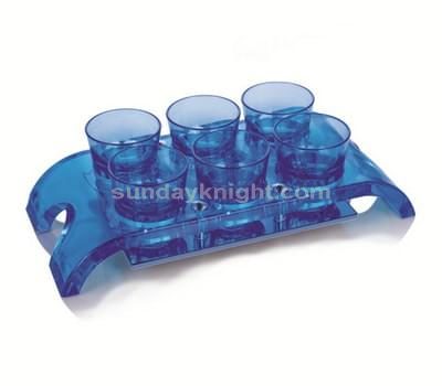 Acrylic shot glass holder