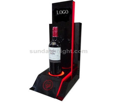 Acrylic display stands for wine