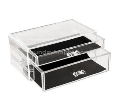 Acrylic box with drawers