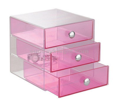 Colored acrylic drawer box