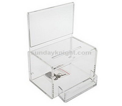 Lockable ballot box