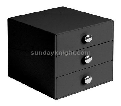 Black acrylic drawer box