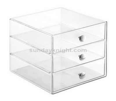 Clear acrylic drawers