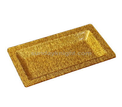 Gold serving tray