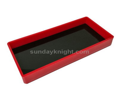 Double color acrylic tray
