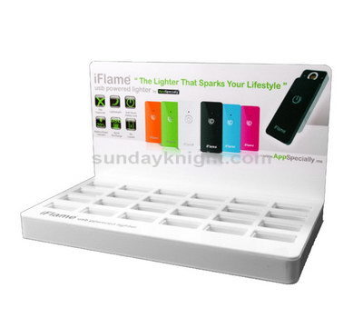 Acrylic perspex display stands