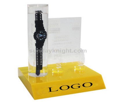 Waterproof watch display stand