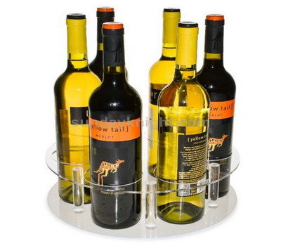 Perspex wine display stand