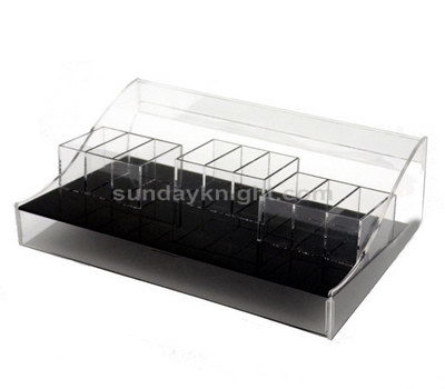 Acrylic cosmetic makeup organizer