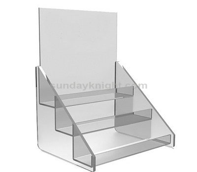 clear plastic display stand