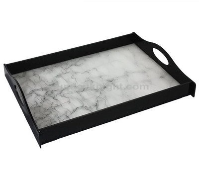 Rectangular serving tray