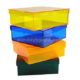 Custom colored acrylic boxes