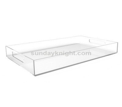 Clear tray