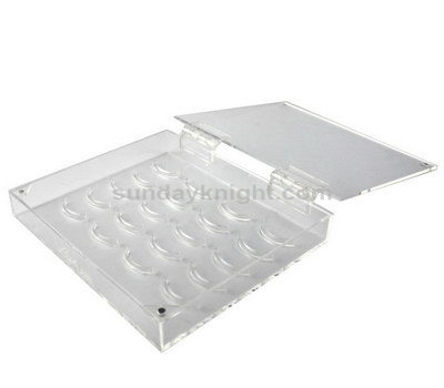 Clear lash box