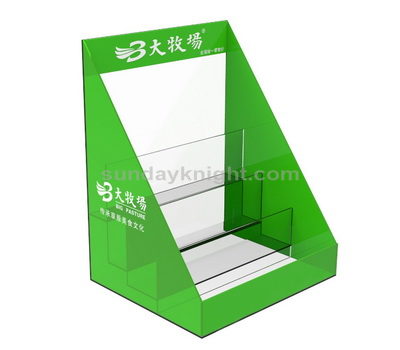 Acrylic tabletop literature holder