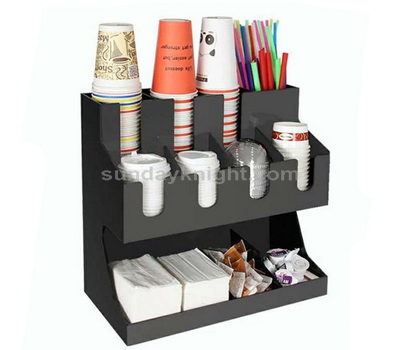 Acrylic coffee cup dispenser