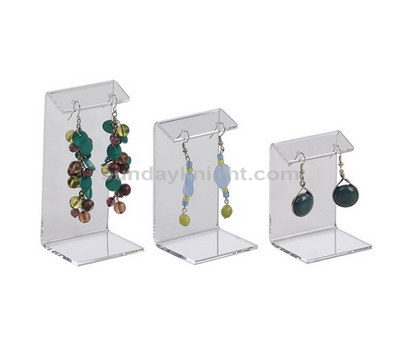 Clear earring display stand