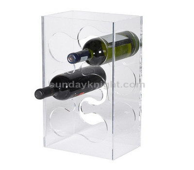 Acrylic wine bottle holder wholesale