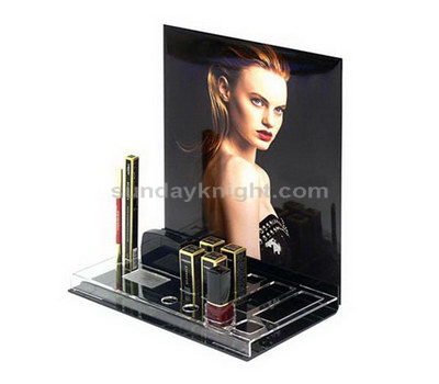 Elegant acrylic makeup display