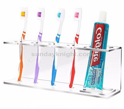 Acrylic toothbrush display stand