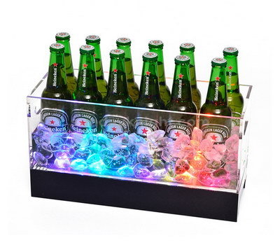 Acrylic ice bucket with LED