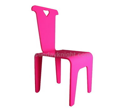 Chaises de salle à manger en acrylique sur mesure
