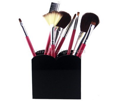 Acrylic holder for cosmetic brush