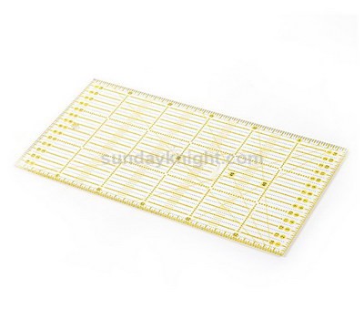 Acrylic quilt ruler