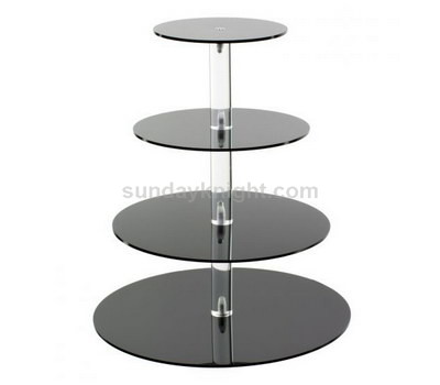 Black acrylic cupcake stand