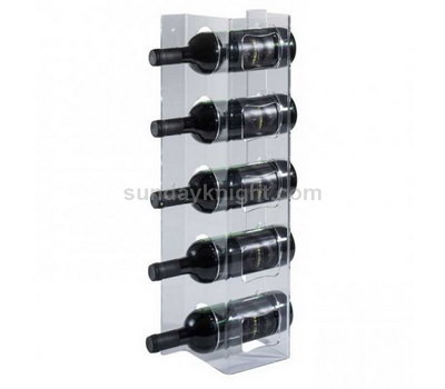 Modern Crystal Clear Acrylic Wine Rack