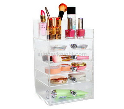 Acrylic Cosmetics Makeup and Jewelry Storage Case