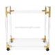 Acryl-Gold-Barwagen