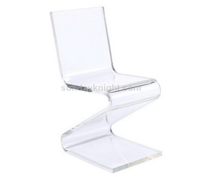 Custom clear acrylic Z chair