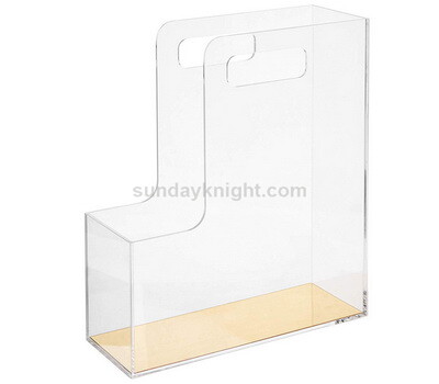 Custom acrylic file holder